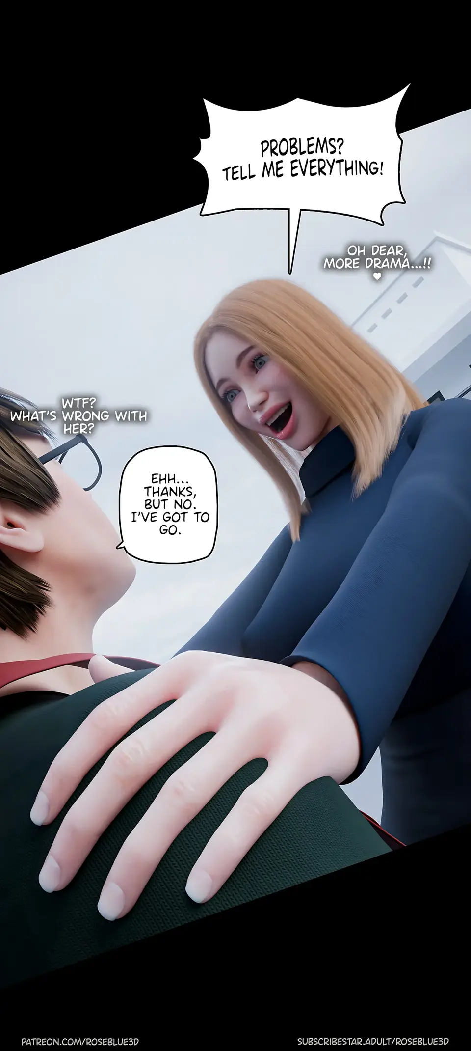 My Neighbor’s Widow 21-56 [RoseBlue3D] porn comic — Season 1, Chapter 23, page 41