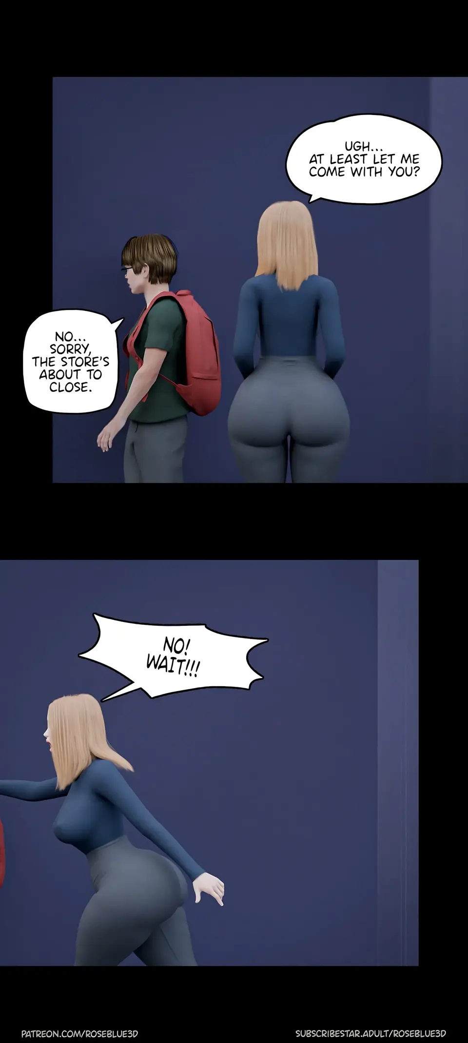 My Neighbor’s Widow 21-56 [RoseBlue3D] porn comic — Season 1, Chapter 23, page 42