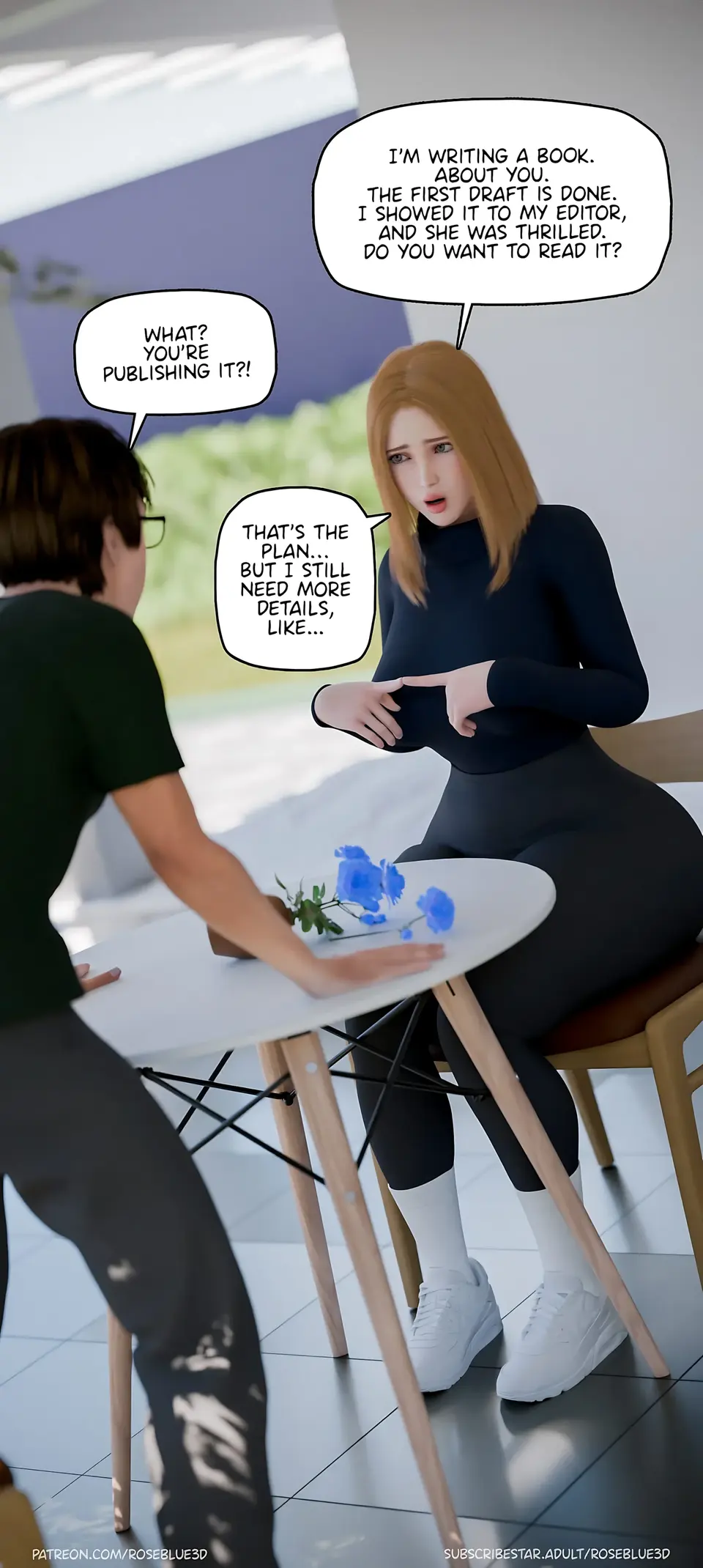 My Neighbor’s Widow 21-56 [RoseBlue3D] porn comic — Season 1, Chapter 23, page 61