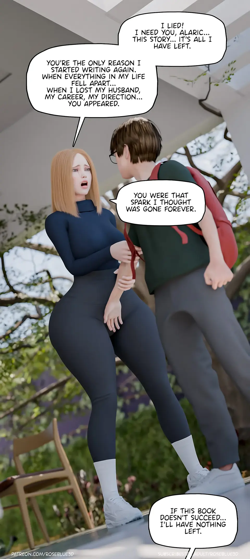 My Neighbor’s Widow 21-56 [RoseBlue3D] porn comic — Season 1, Chapter 23, page 66