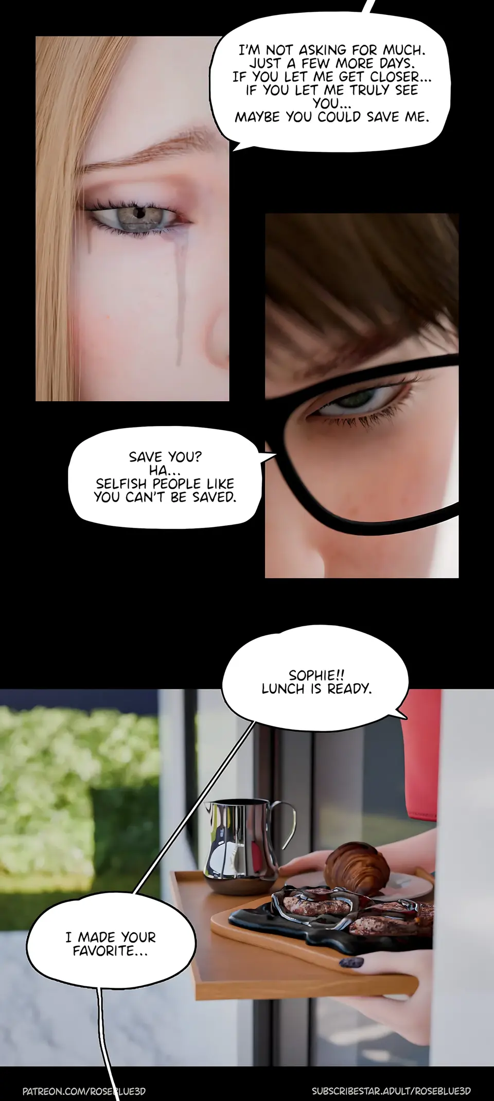 My Neighbor’s Widow 21-56 [RoseBlue3D] porn comic — Season 1, Chapter 23, page 67