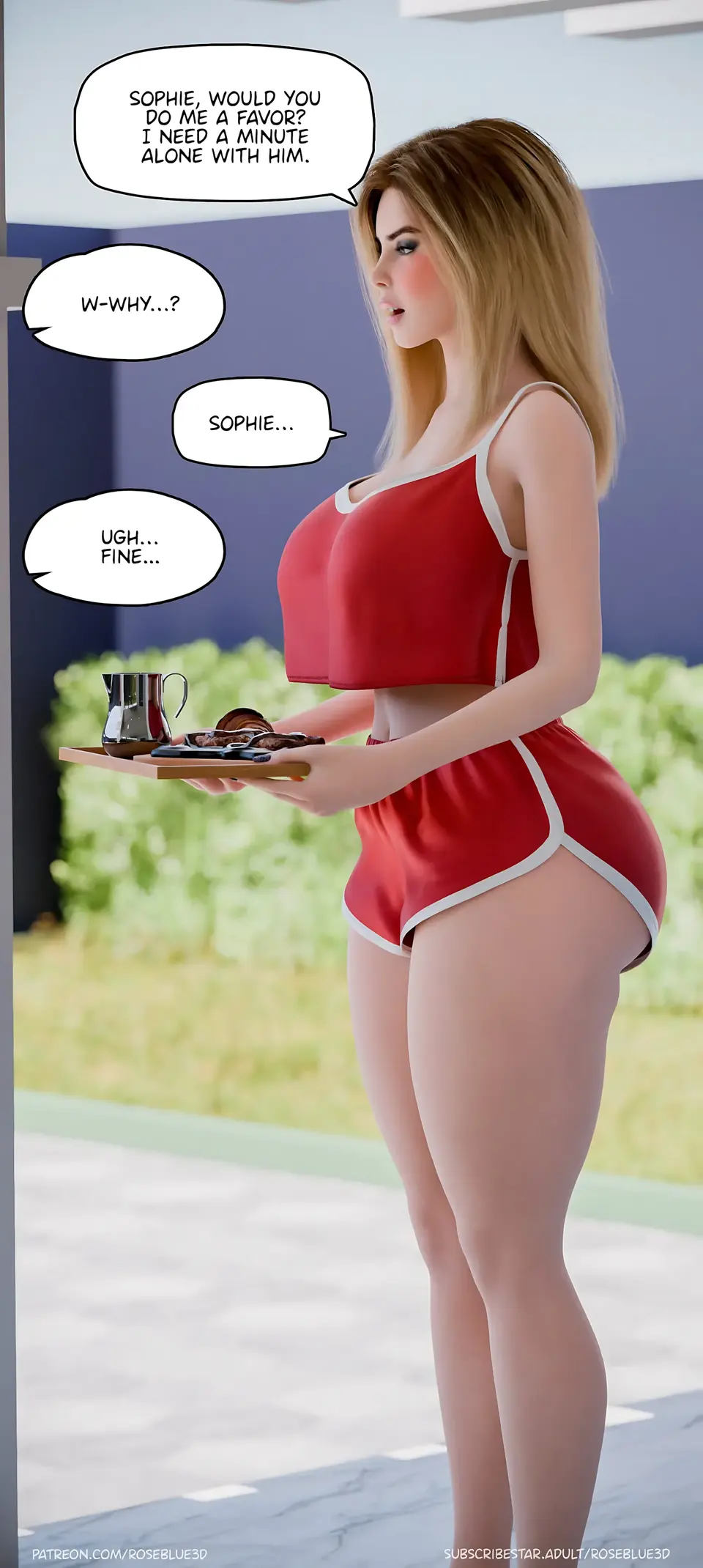 My Neighbor’s Widow 21-56 [RoseBlue3D] porn comic — Season 1, Chapter 23, page 71