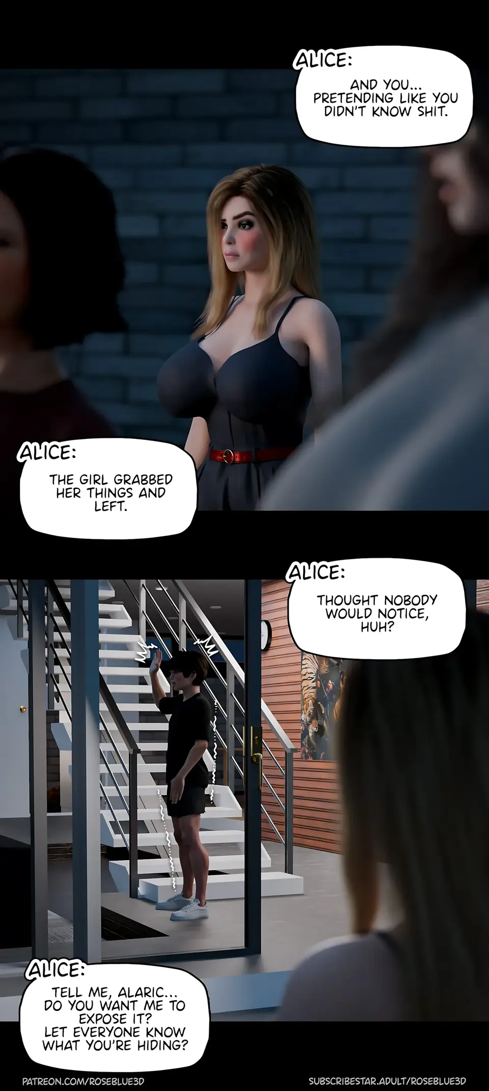 My Neighbor’s Widow 21-56 [RoseBlue3D] porn comic — Season 1, Chapter 23, page 77