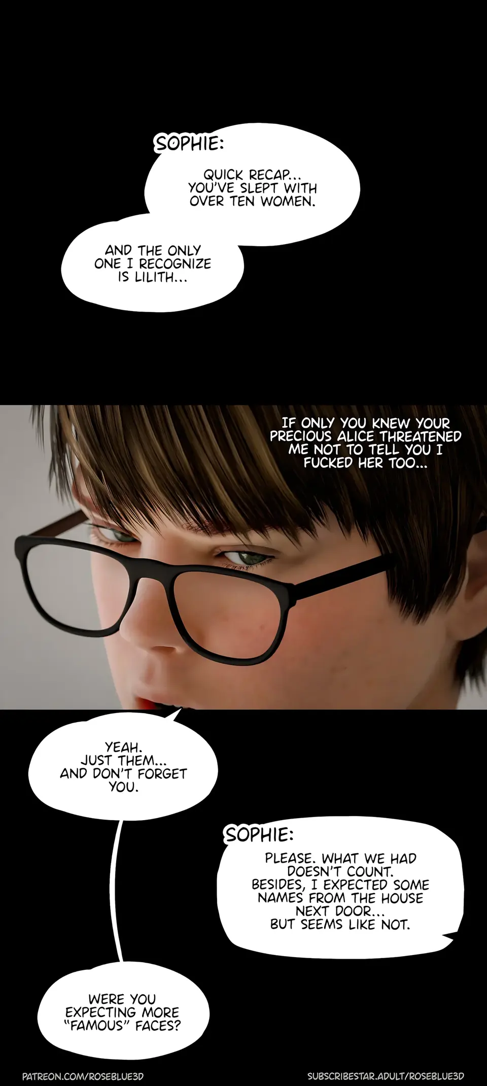 My Neighbor’s Widow 21-56 [RoseBlue3D] porn comic — Season 1, Chapter 23, page 86