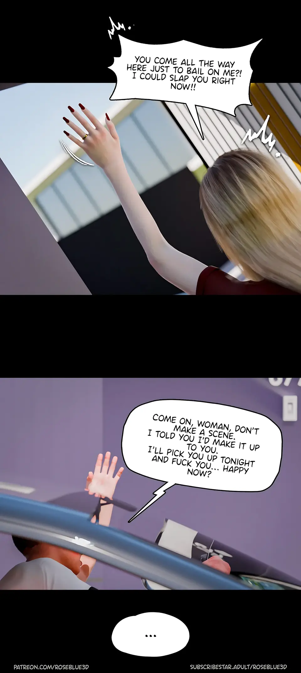 My Neighbor’s Widow 21-56 [RoseBlue3D] porn comic — Season 1, Chapter 23, page 90