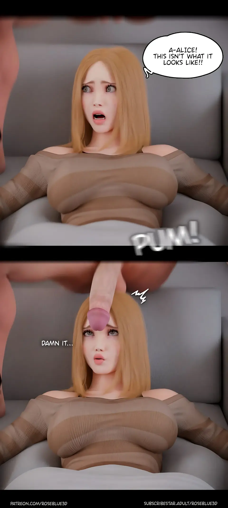 My Neighbor’s Widow 21-56 [RoseBlue3D] porn comic — Season 1, Chapter 23, page 99