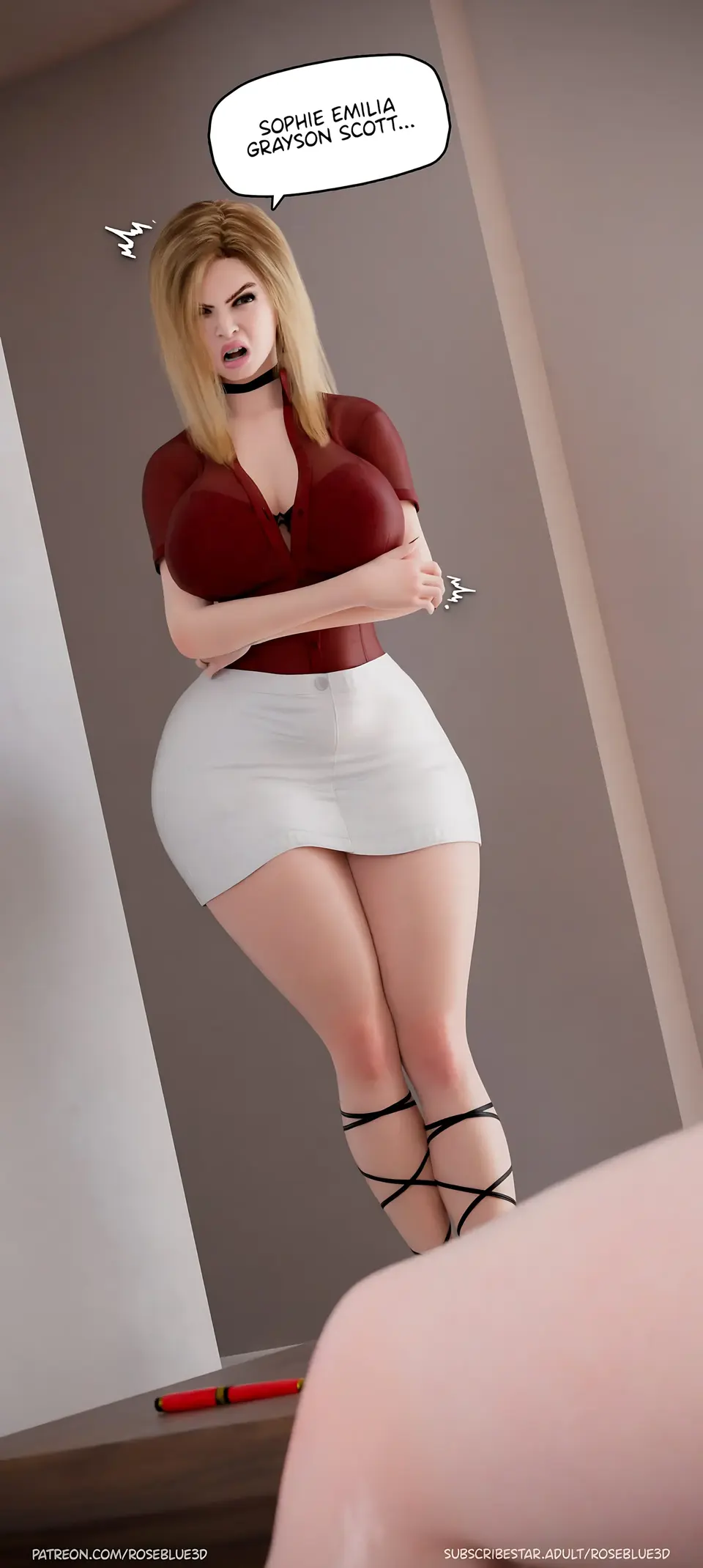 My Neighbor’s Widow 21-56 [RoseBlue3D] porn comic — Season 1, Chapter 23, page 100