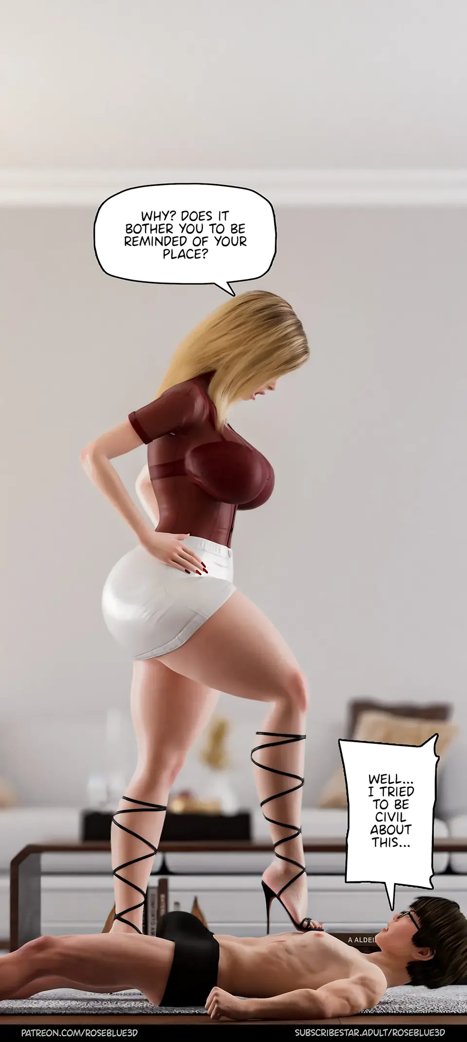 My Neighbor’s Widow 21-56 [RoseBlue3D] porn comic — Season 1, Chapter 24, page 38