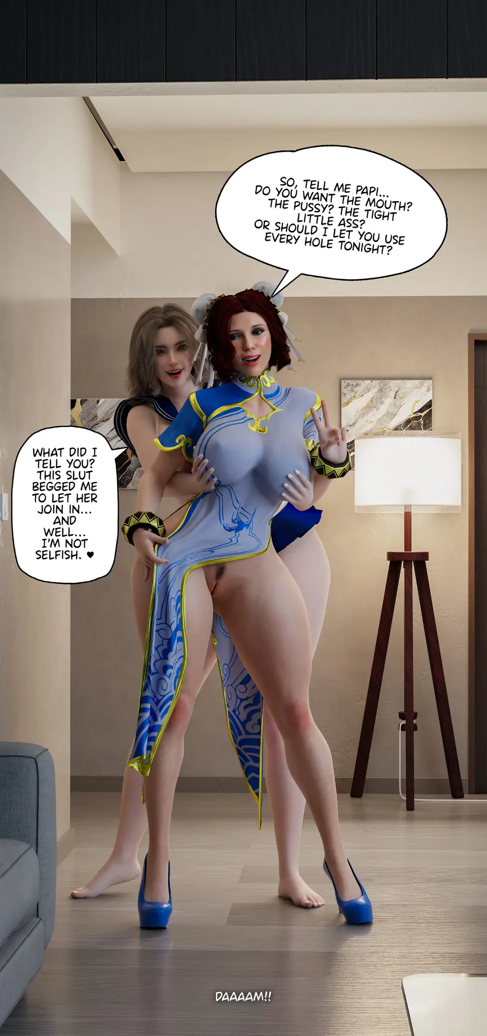 My Neighbor’s Widow 21-56 [RoseBlue3D] porn comic — Season 1, Chapter 26, page 35