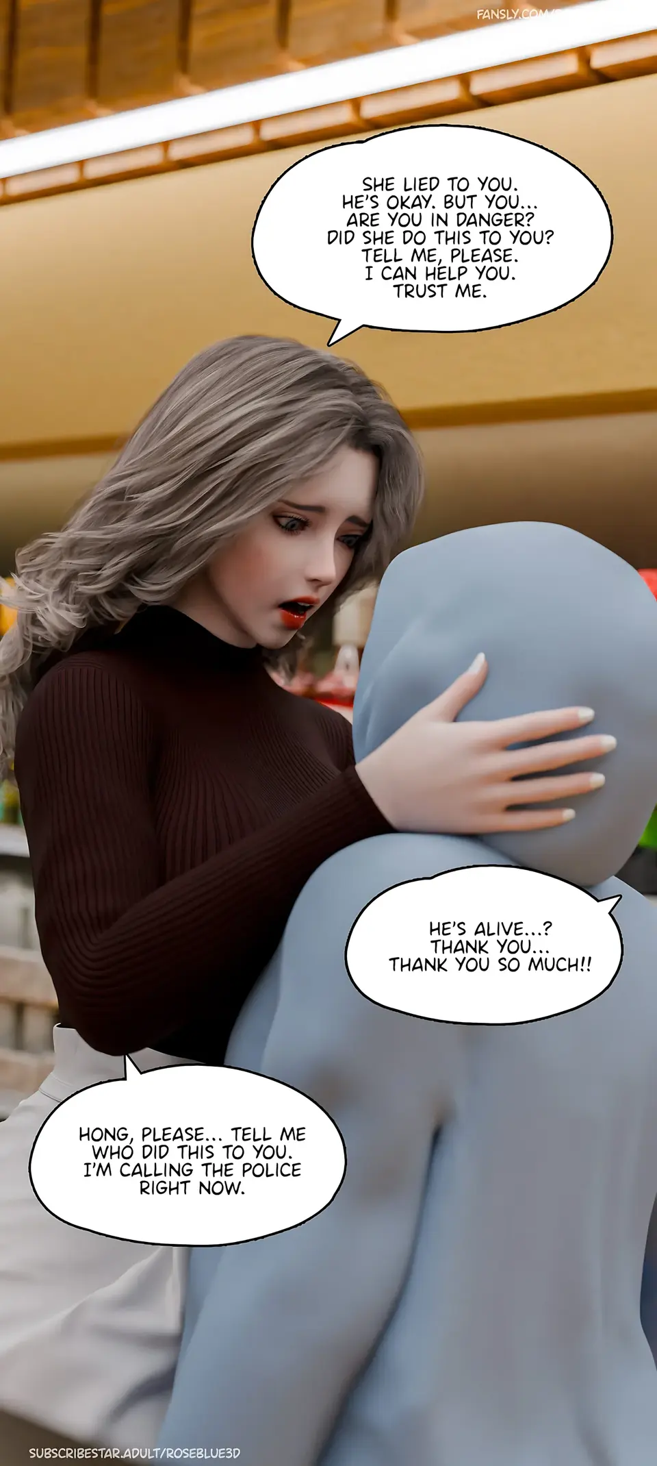 My Neighbor’s Widow 21-56 [RoseBlue3D] porn comic — Season 1, Chapter 28, page 13