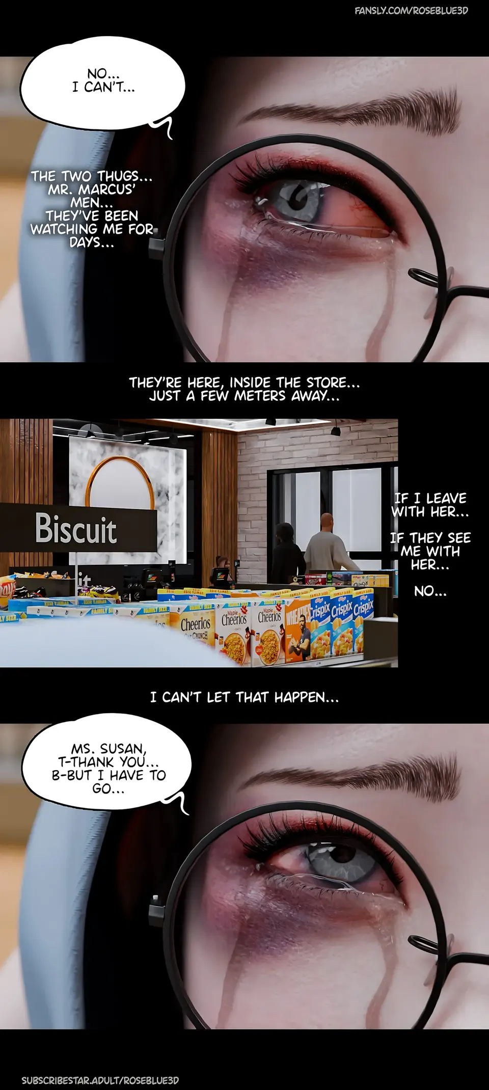 My Neighbor’s Widow 21-56 [RoseBlue3D] porn comic — Season 1, Chapter 28, page 14