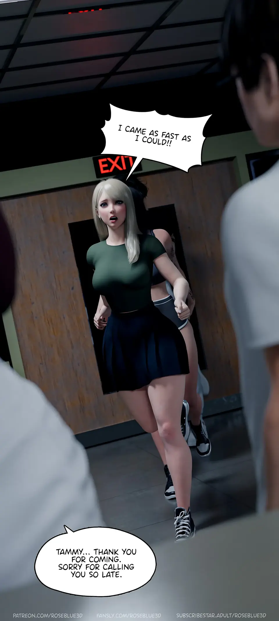 My Neighbor’s Widow 21-56 [RoseBlue3D] porn comic — Season 1, Chapter 28, page 38