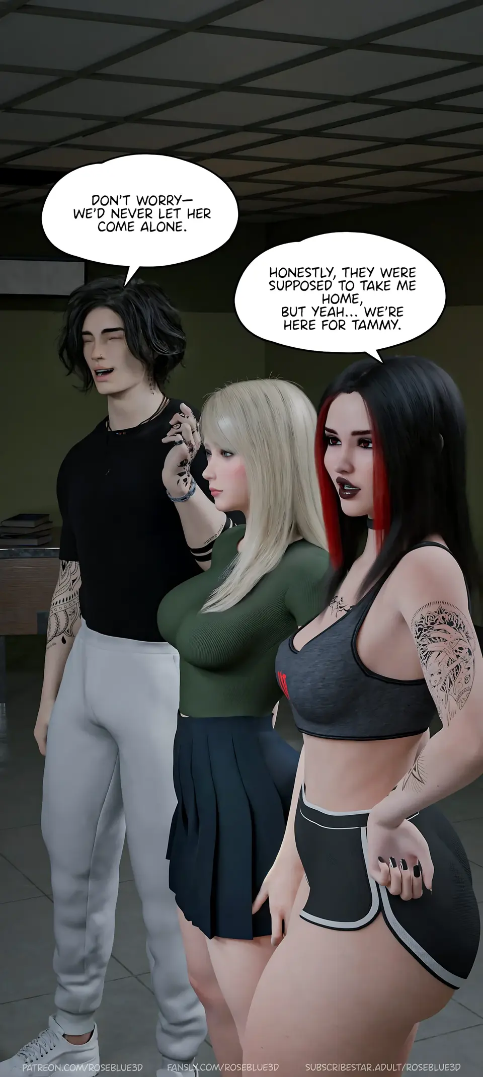 My Neighbor’s Widow 21-56 [RoseBlue3D] porn comic — Season 1, Chapter 28, page 41