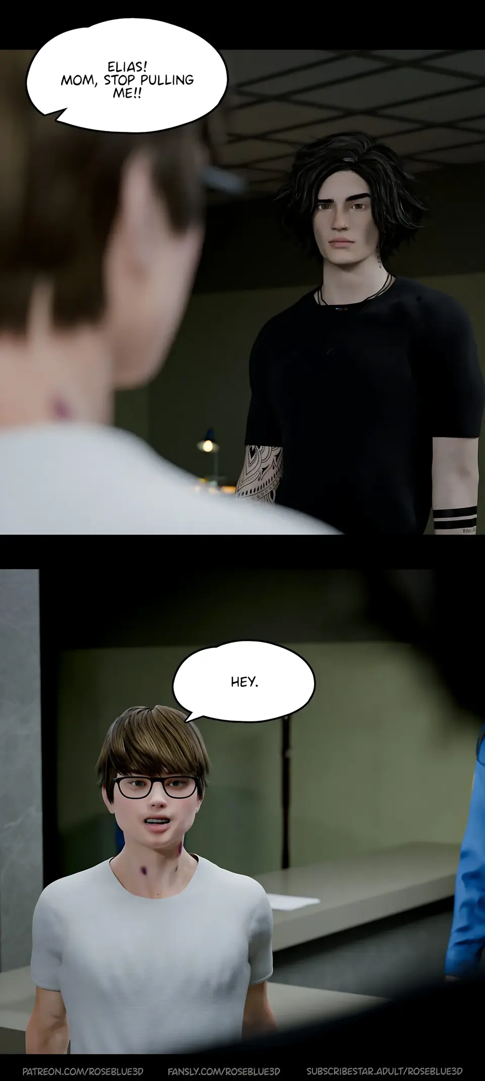 My Neighbor’s Widow 21-56 [RoseBlue3D] porn comic — Season 1, Chapter 28, page 45