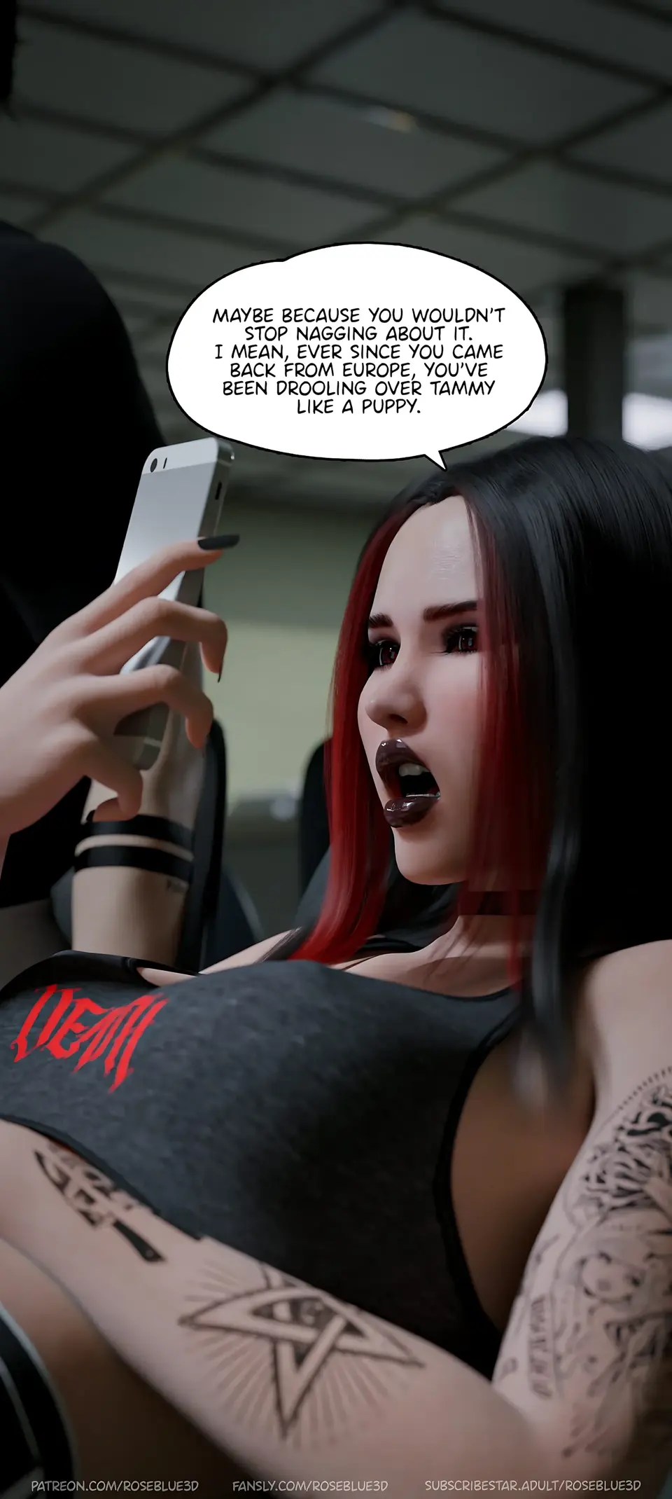 My Neighbor’s Widow 21-56 [RoseBlue3D] porn comic — Season 1, Chapter 28, page 51
