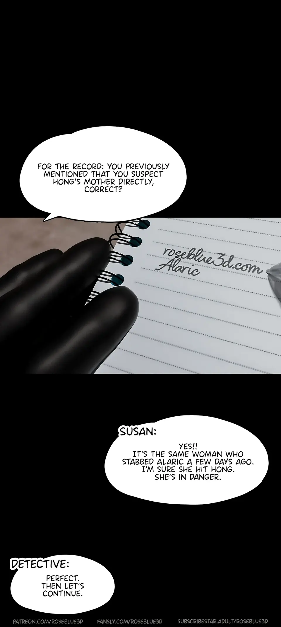 My Neighbor’s Widow 21-56 [RoseBlue3D] porn comic — Season 1, Chapter 28, page 63