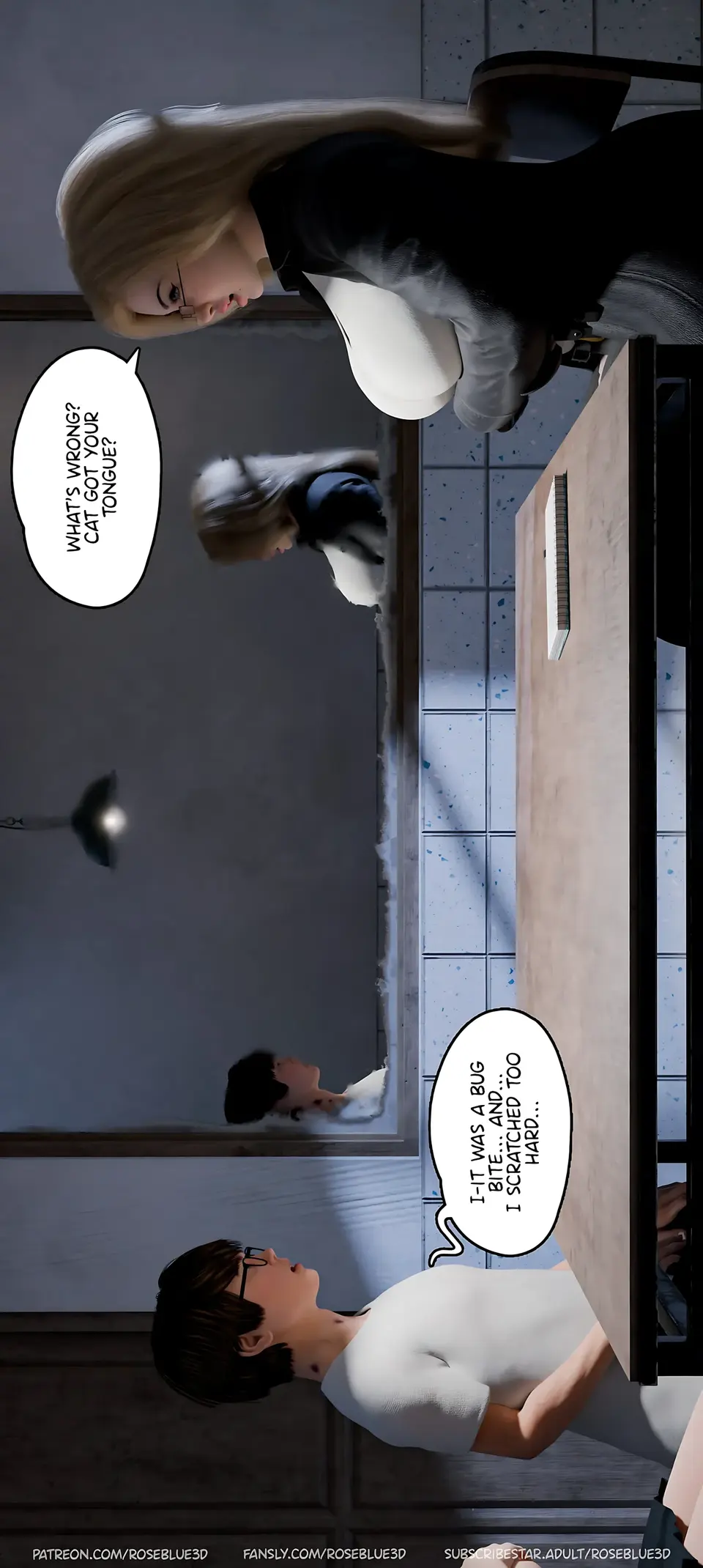 My Neighbor’s Widow 21-56 [RoseBlue3D] porn comic — Season 1, Chapter 28, page 77
