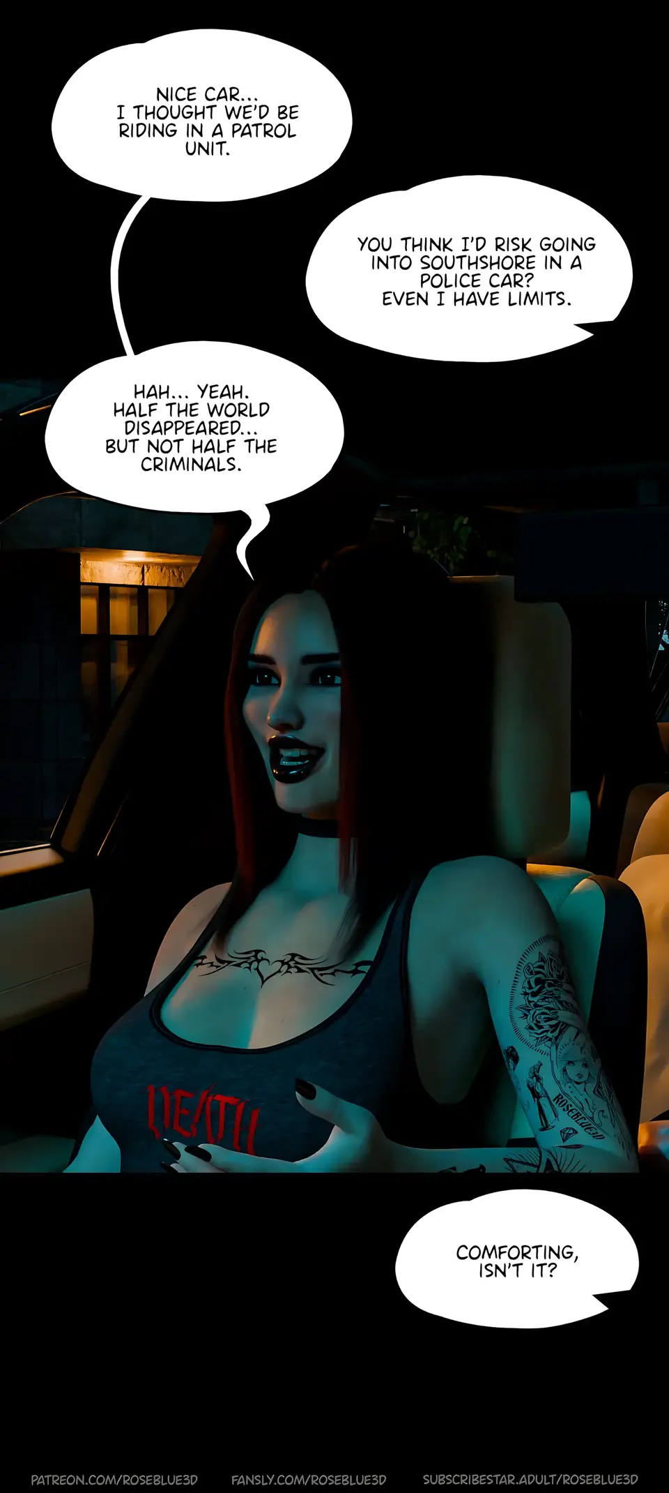 My Neighbor’s Widow 21-56 [RoseBlue3D] porn comic — Season 1, Chapter 28, page 84