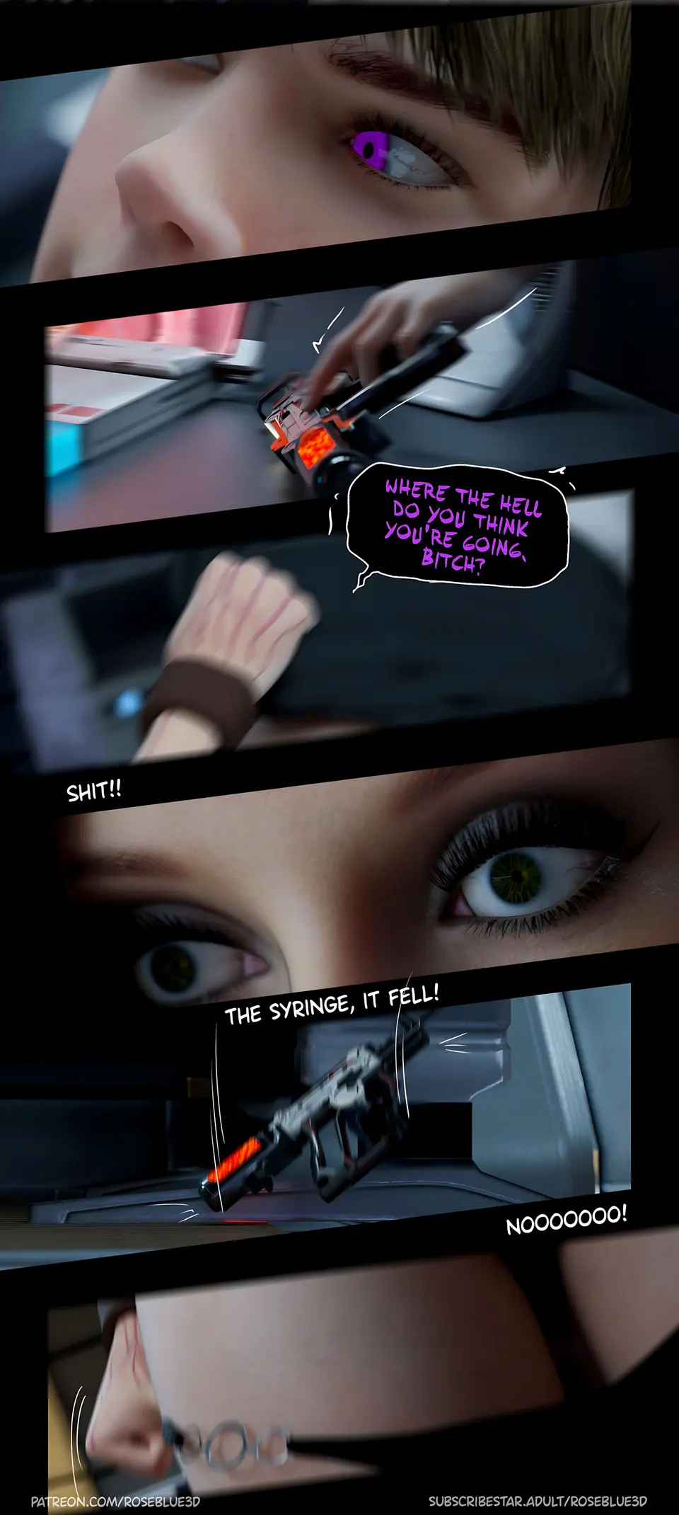 My Neighbor’s Widow 21-56 [RoseBlue3D] porn comic — Season 1, Chapter 3, page 89
