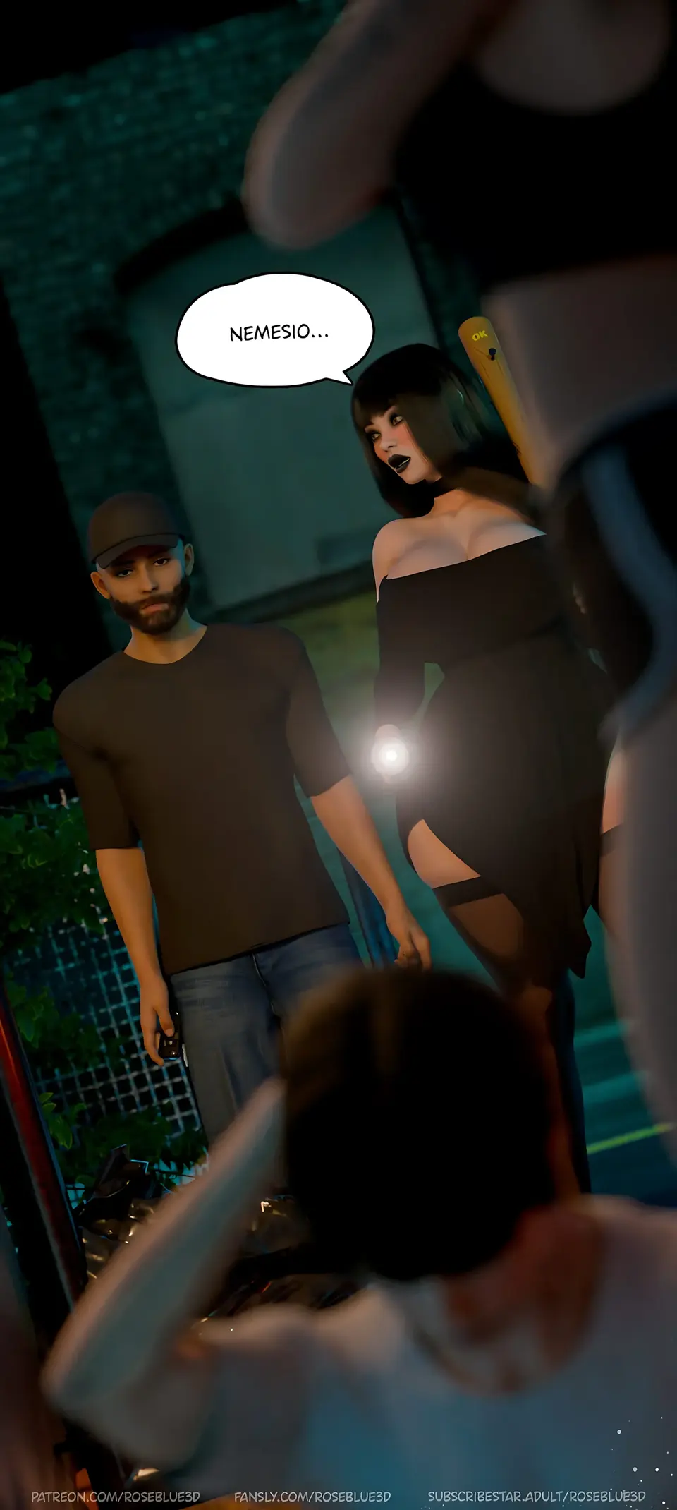 My Neighbor’s Widow 21-56 [RoseBlue3D] porn comic — Season 1, Chapter 30, page 129