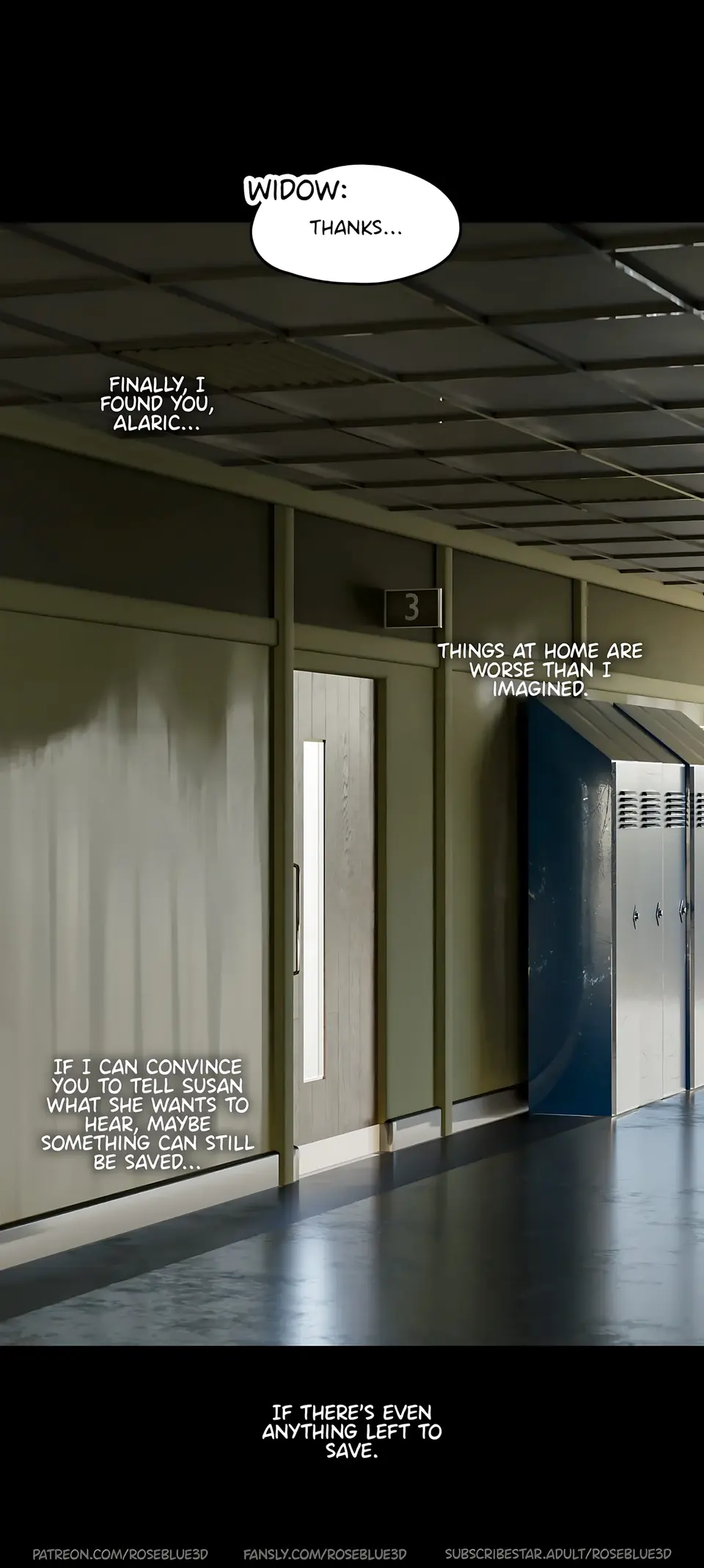 My Neighbor’s Widow 21-56 [RoseBlue3D] porn comic — Season 1, Chapter 31, page 10
