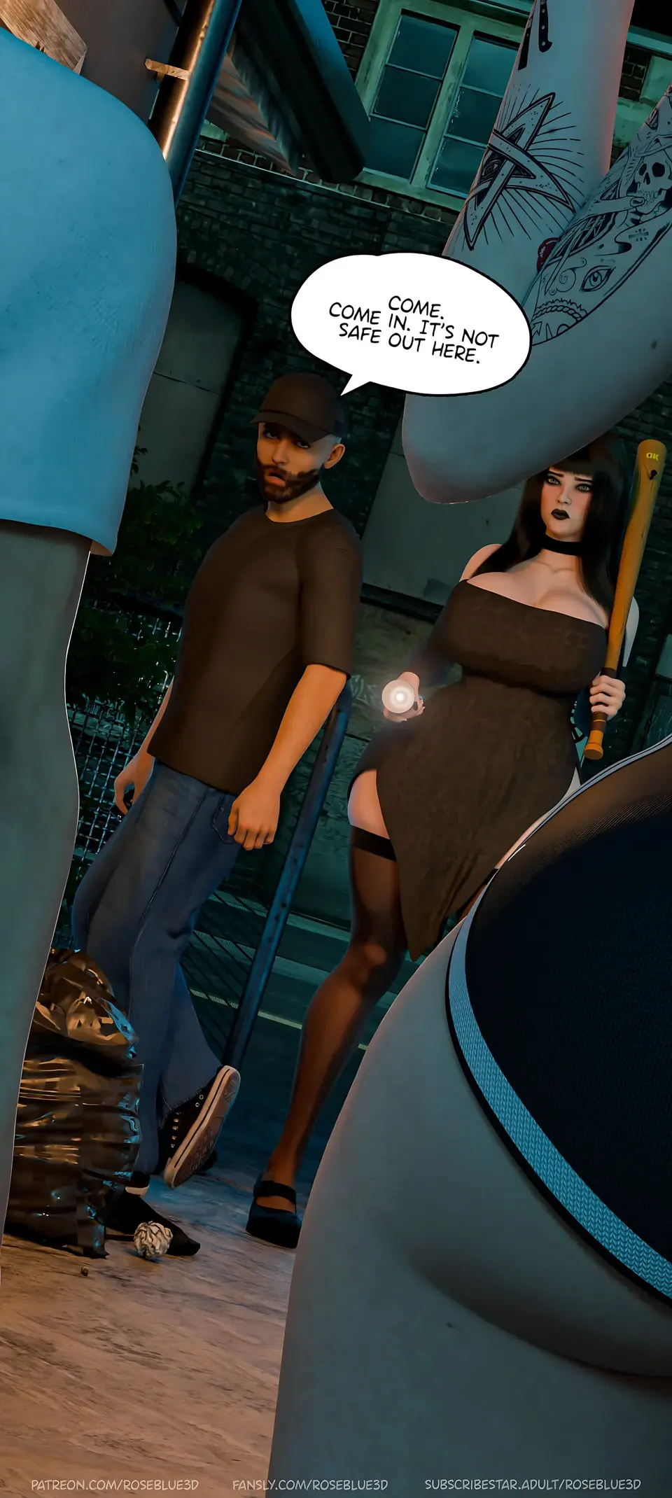 My Neighbor’s Widow 21-56 [RoseBlue3D] porn comic — Season 1, Chapter 31, page 29