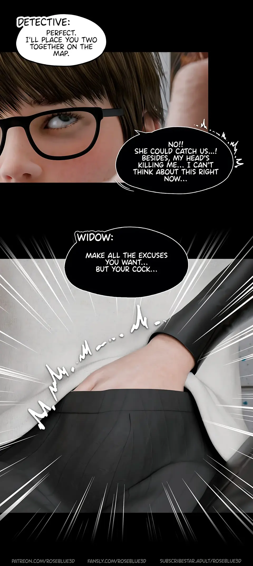 My Neighbor’s Widow 21-56 [RoseBlue3D] porn comic — Season 1, Chapter 31, page 56