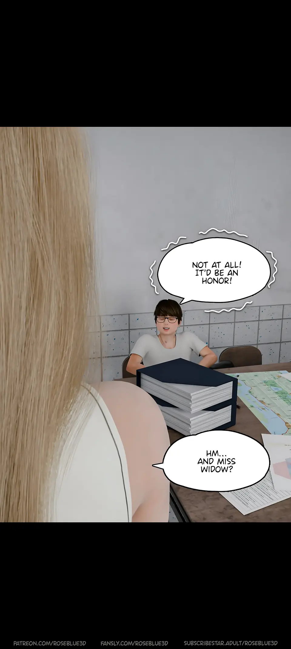 My Neighbor’s Widow 21-56 [RoseBlue3D] porn comic — Season 1, Chapter 31, page 71