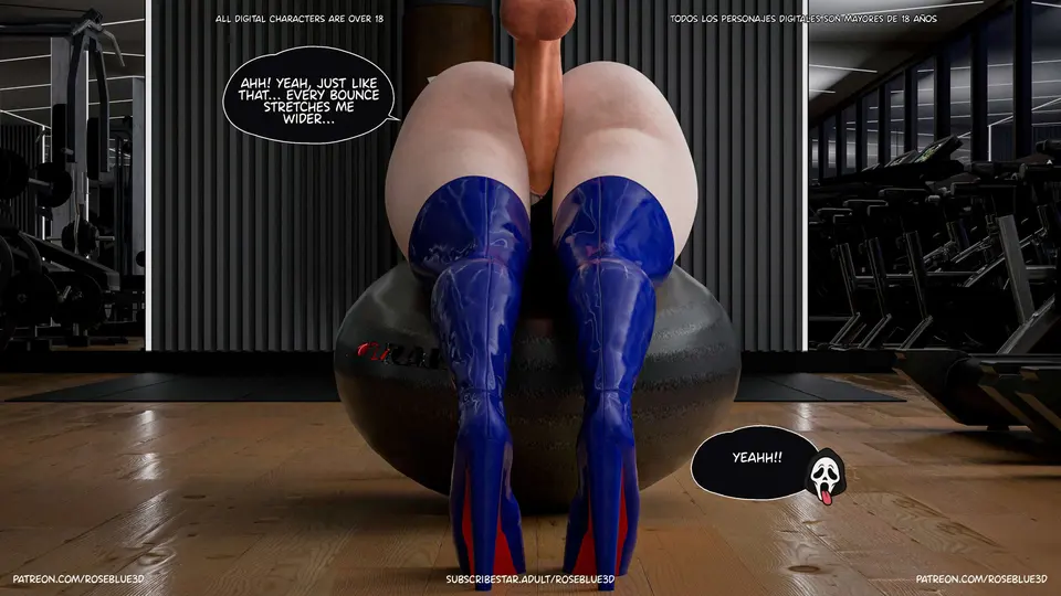 My Neighbor’s Widow 21-56 [RoseBlue3D] porn comic — Season 1, Chapter 32, page 75