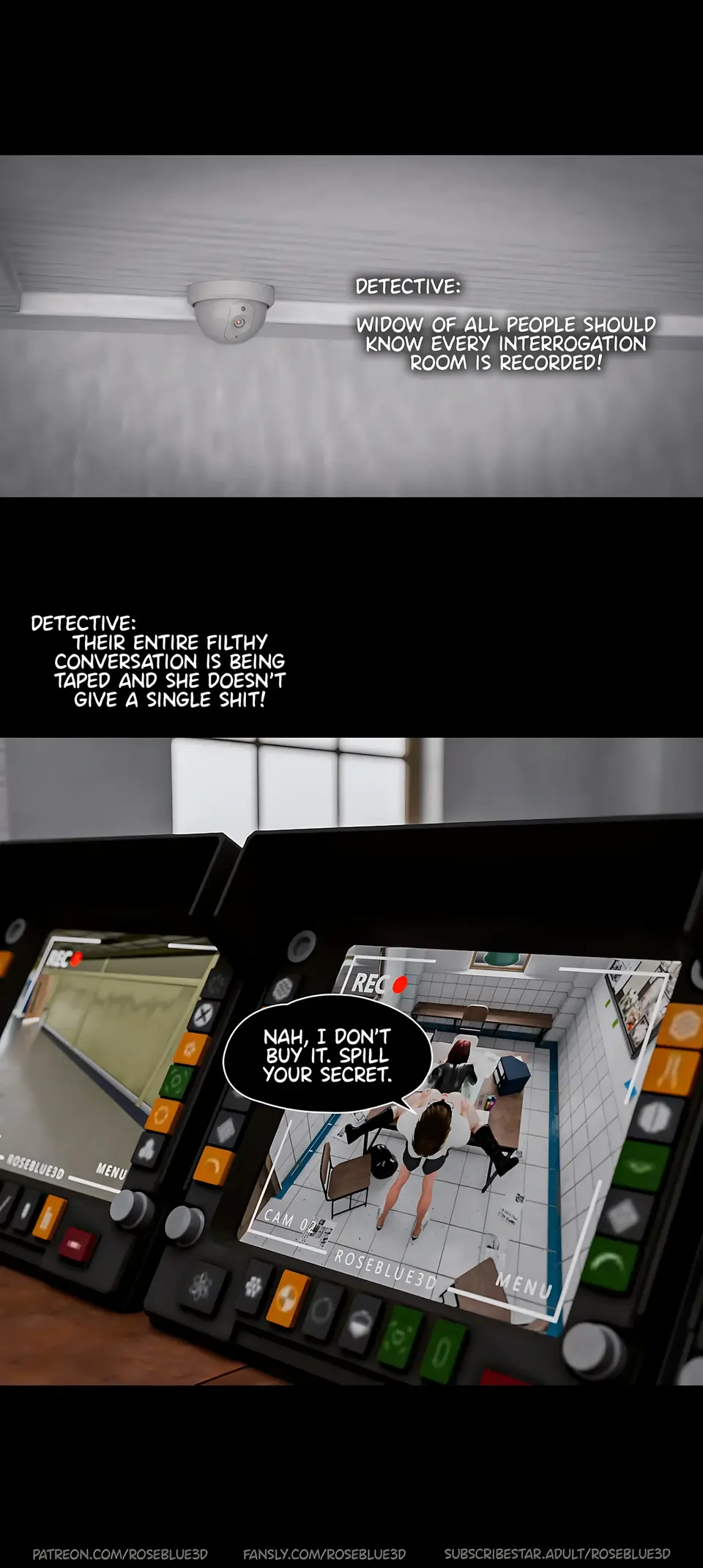 My Neighbor’s Widow 21-56 [RoseBlue3D] porn comic — Season 1, Chapter 33, page 19