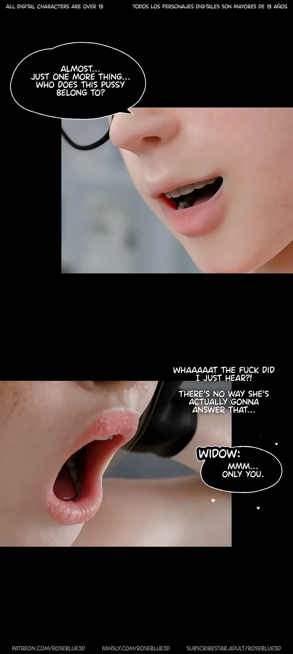My Neighbor’s Widow 21-56 [RoseBlue3D] porn comic — Season 1, Chapter 33, page 34