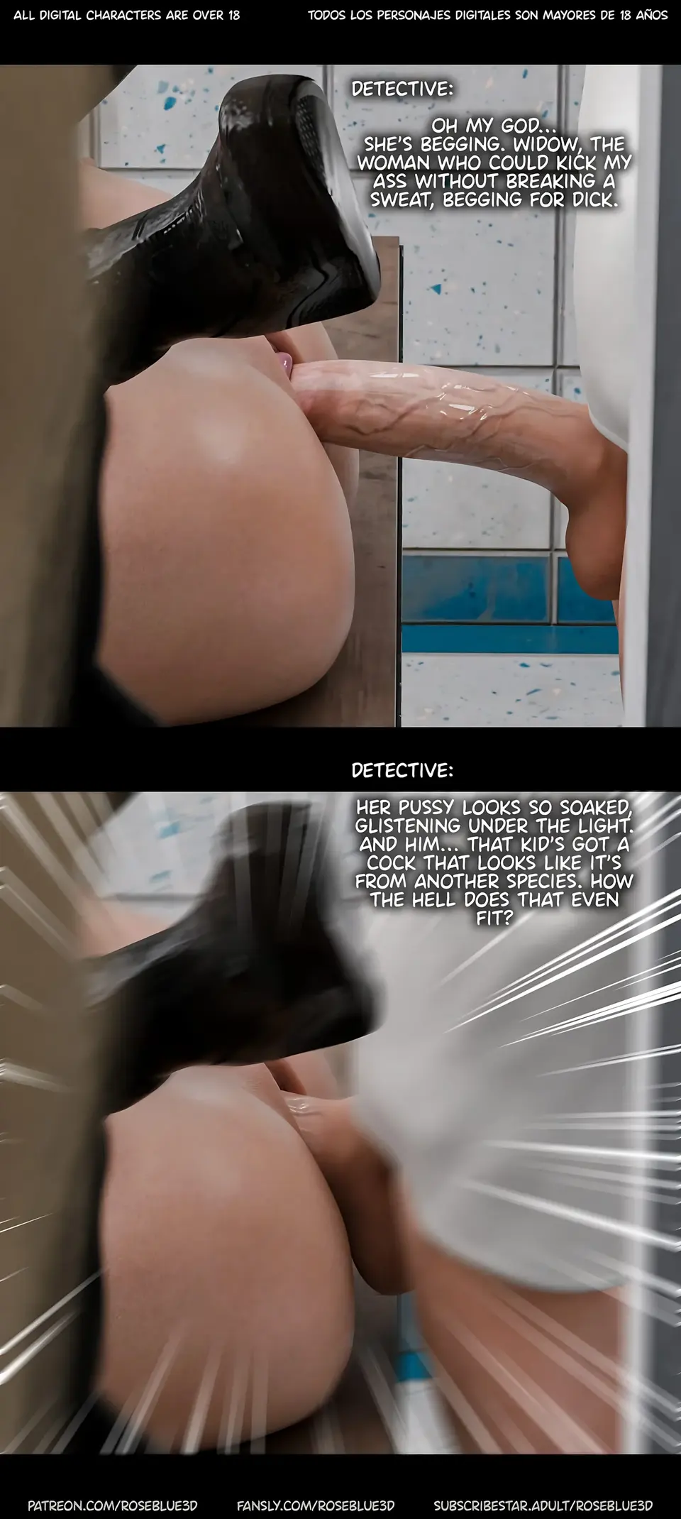My Neighbor’s Widow 21-56 [RoseBlue3D] porn comic — Season 1, Chapter 33, page 41