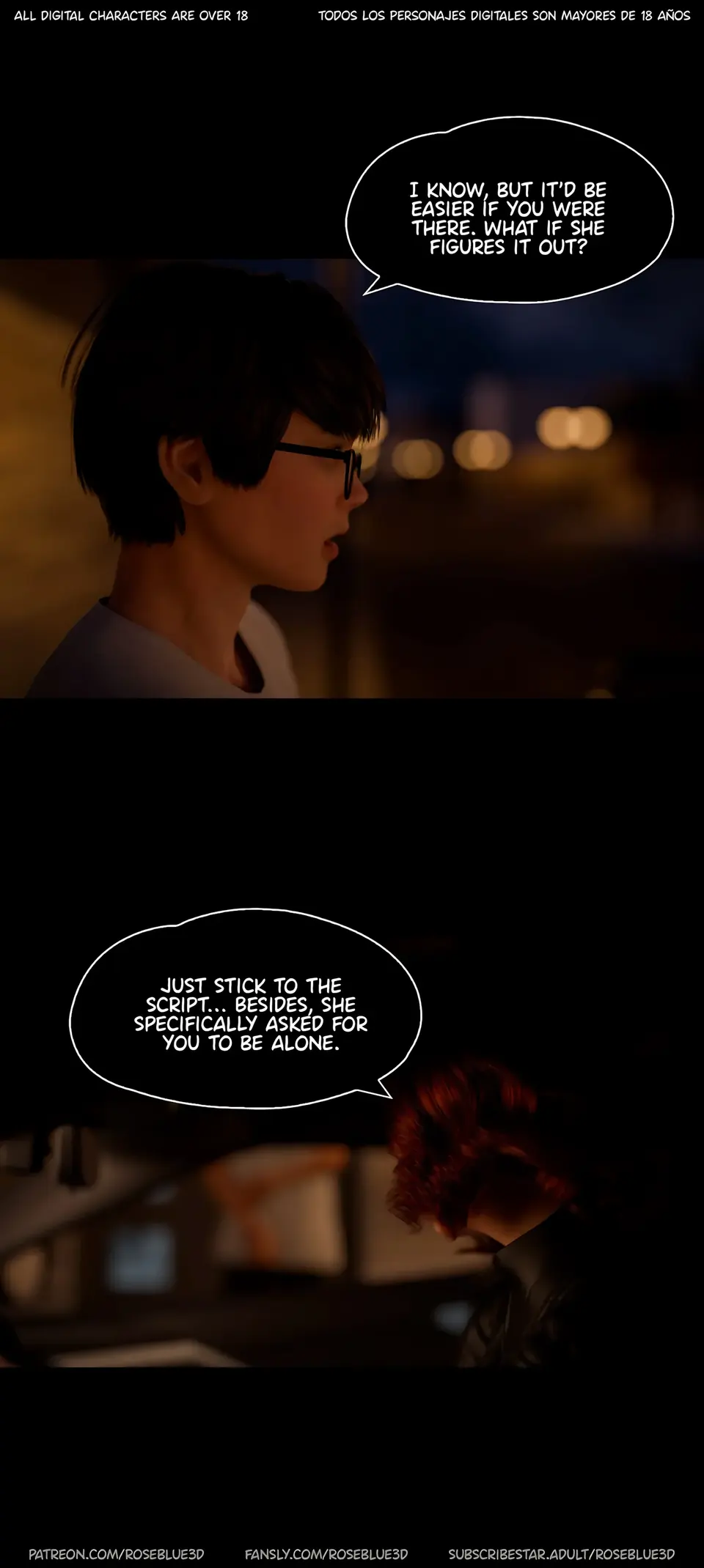My Neighbor’s Widow 21-56 [RoseBlue3D] porn comic — Season 1, Chapter 33, page 104