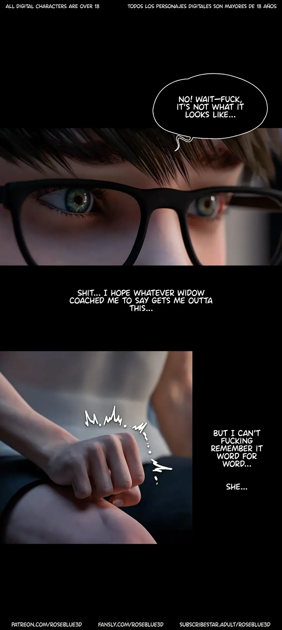 My Neighbor’s Widow 21-56 [RoseBlue3D] porn comic — Season 1, Chapter 34, page 18
