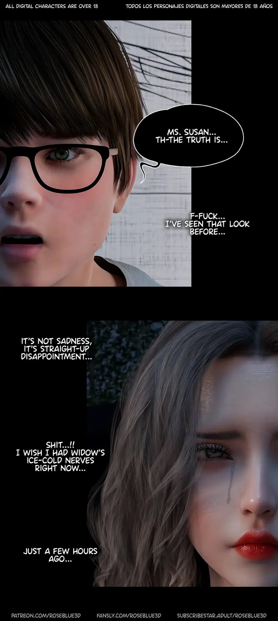 My Neighbor’s Widow 21-56 [RoseBlue3D] porn comic — Season 1, Chapter 34, page 35