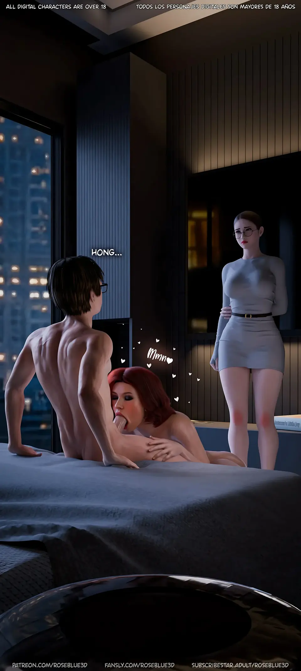My Neighbor’s Widow 21-56 [RoseBlue3D] porn comic — Season 1, Chapter 34, page 47