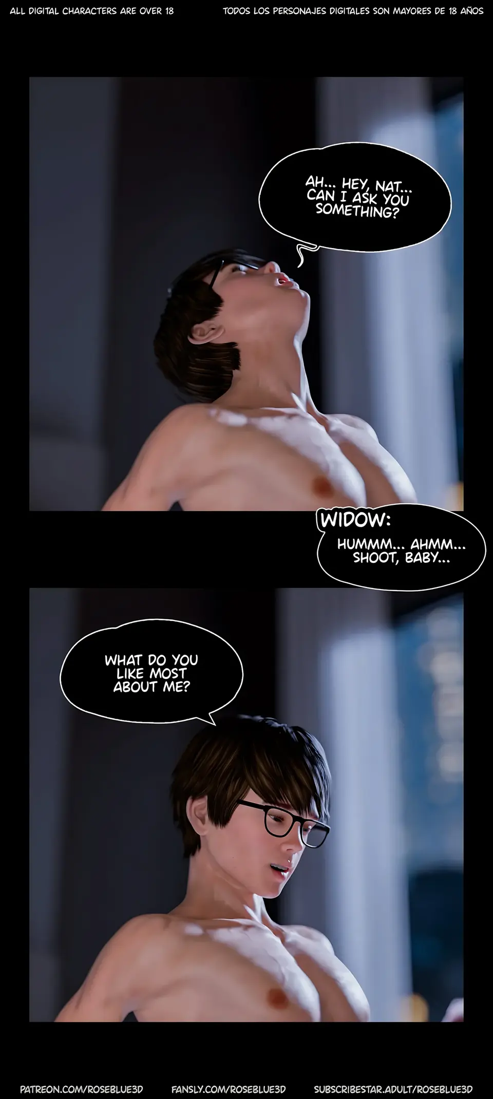 My Neighbor’s Widow 21-56 [RoseBlue3D] porn comic — Season 1, Chapter 34, page 64