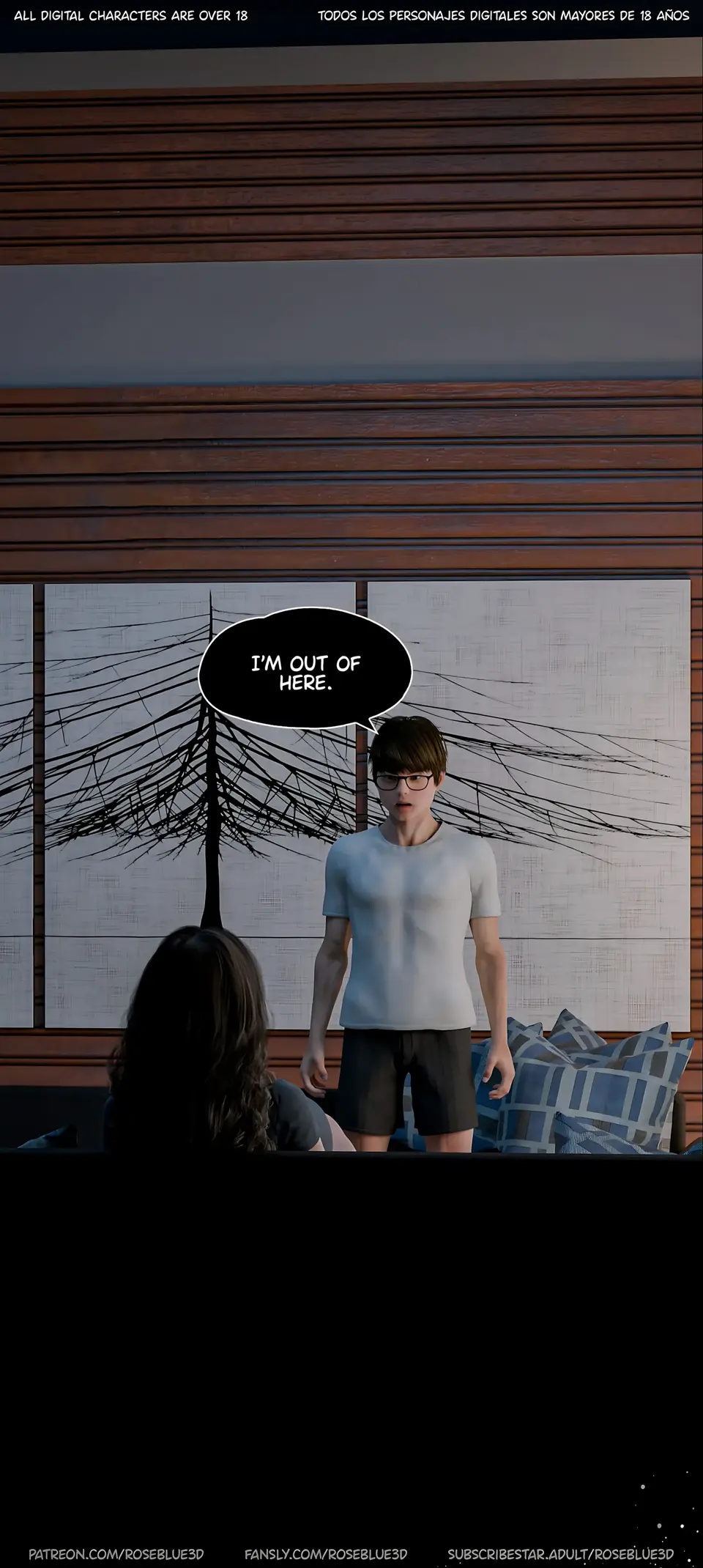 My Neighbor’s Widow 21-56 [RoseBlue3D] porn comic — Season 1, Chapter 34, page 85