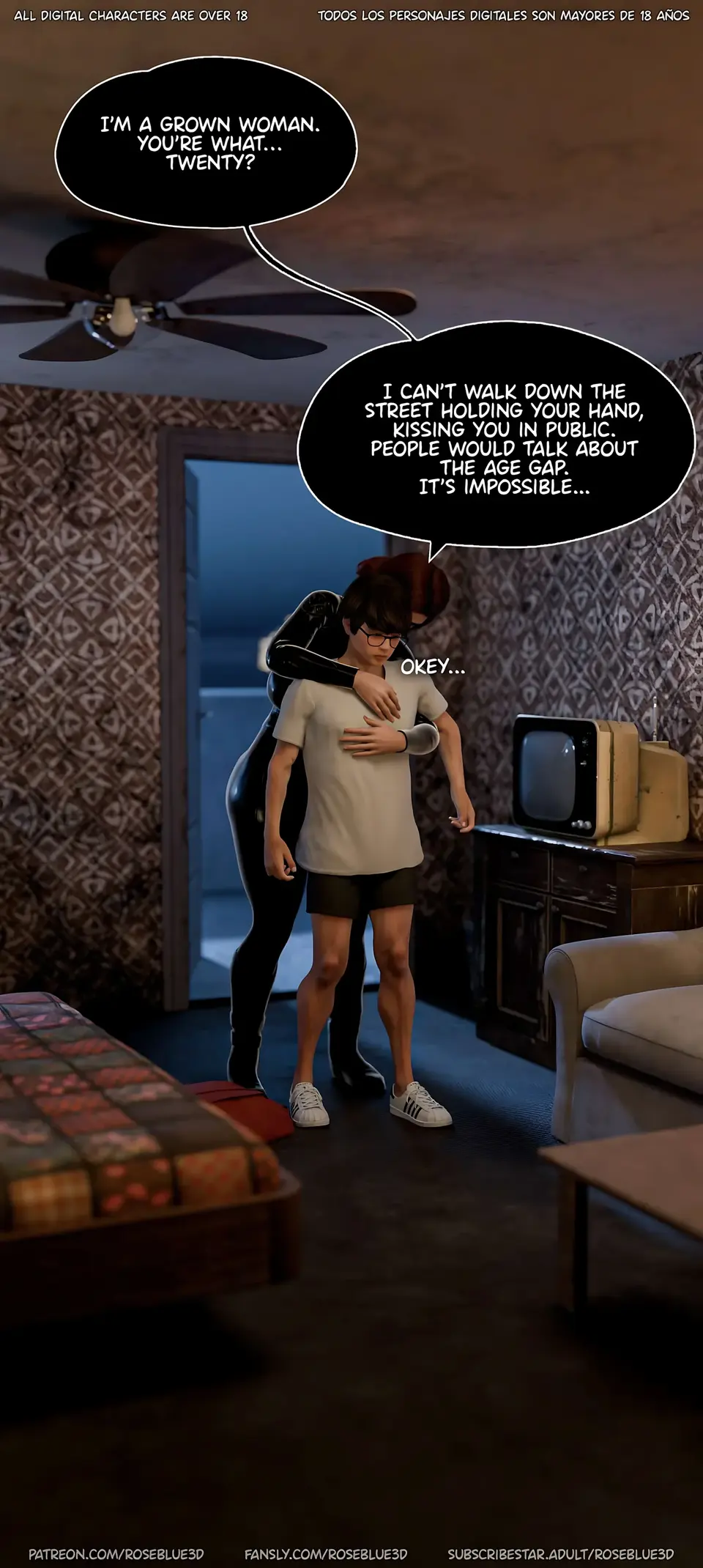 My Neighbor’s Widow 21-56 [RoseBlue3D] porn comic — Season 1, Chapter 35, page 36
