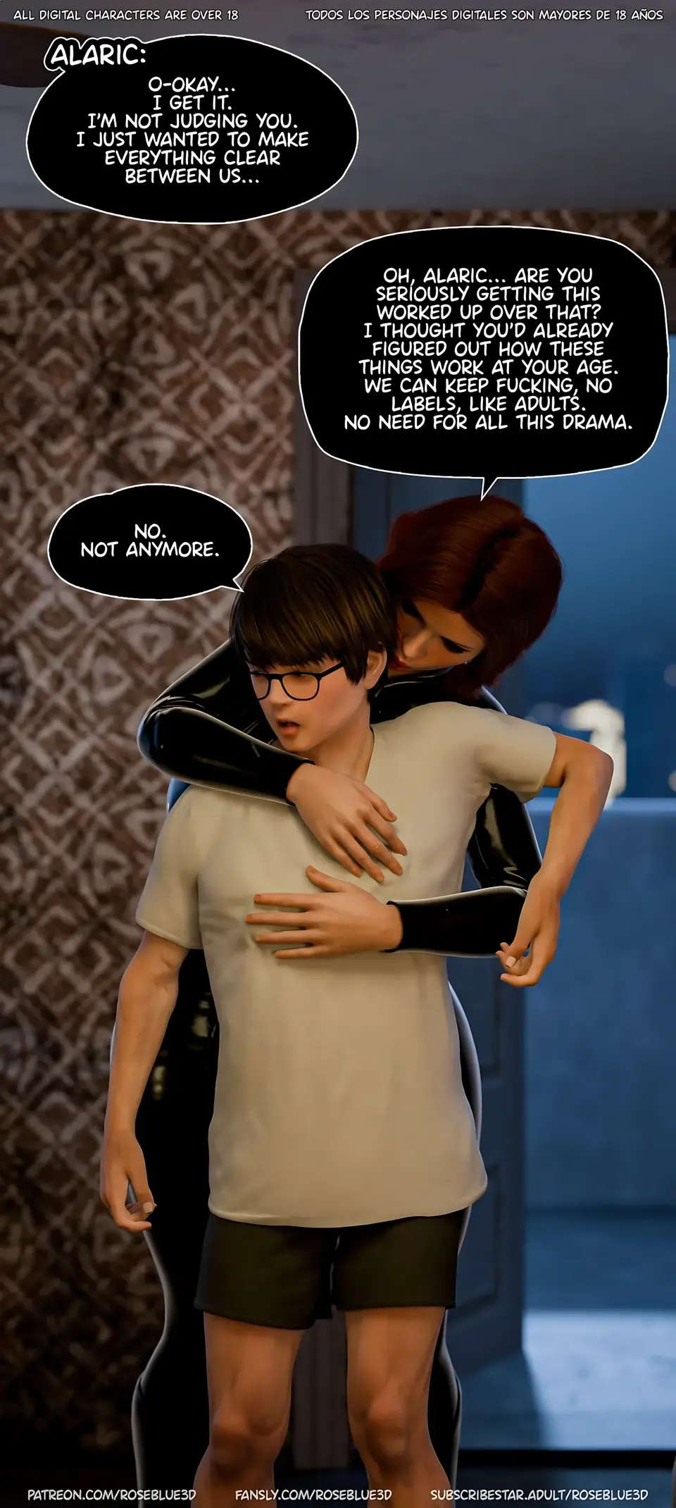 My Neighbor’s Widow 21-56 [RoseBlue3D] porn comic — Season 1, Chapter 35, page 37
