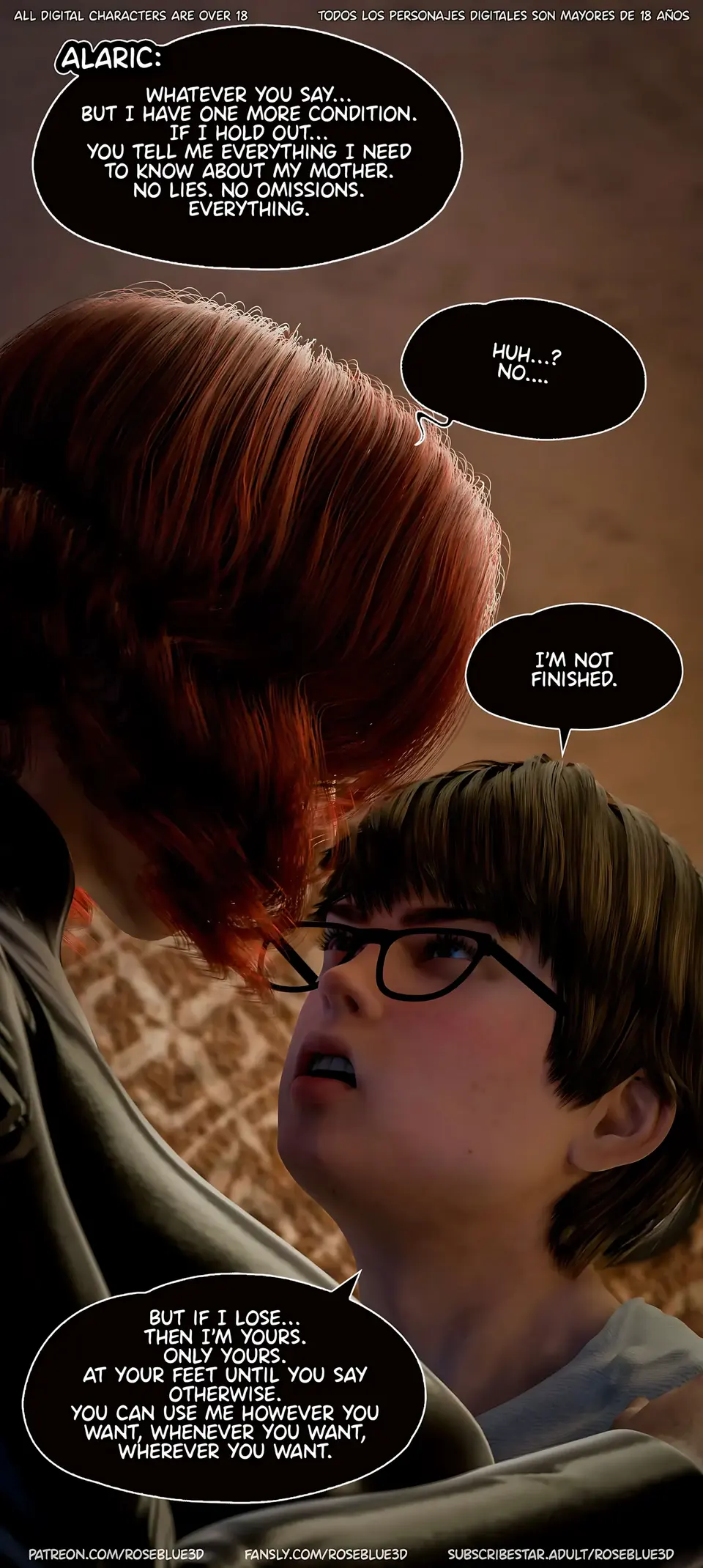 My Neighbor’s Widow 21-56 [RoseBlue3D] porn comic — Season 1, Chapter 35, page 47