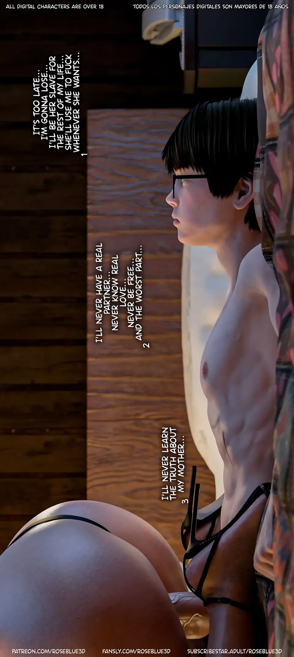 My Neighbor’s Widow 21-56 [RoseBlue3D] porn comic — Season 1, Chapter 35, page 105
