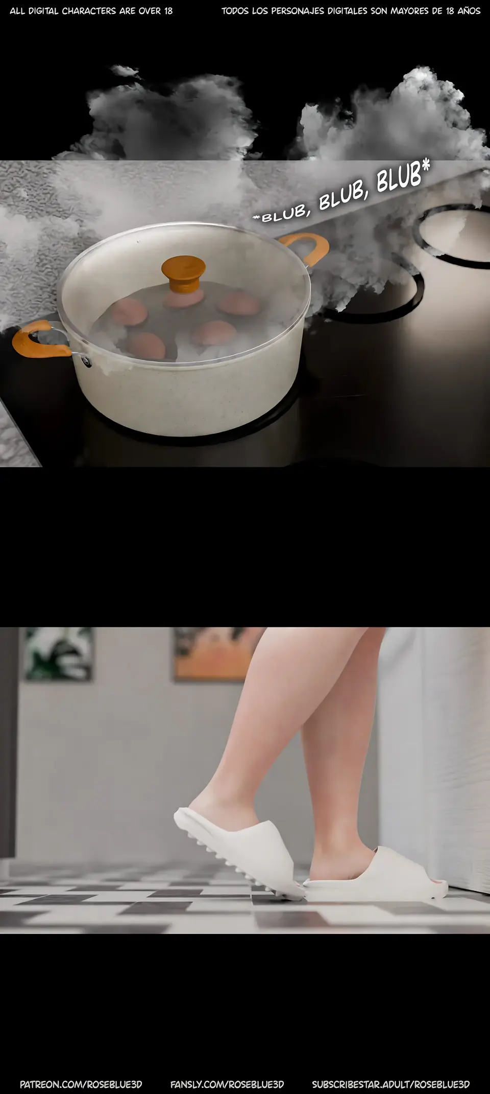 My Neighbor’s Widow 21-56 [RoseBlue3D] porn comic — Season 1, Chapter 36, page 8