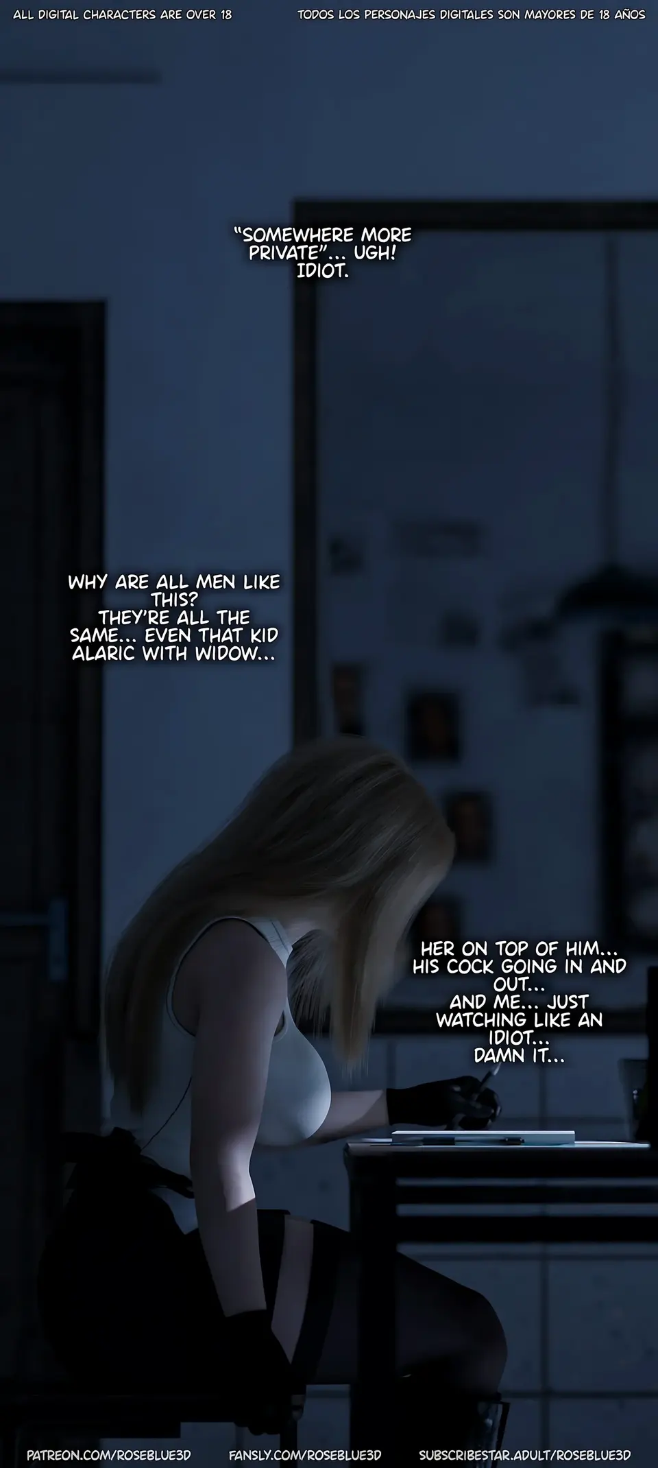 My Neighbor’s Widow 21-56 [RoseBlue3D] porn comic — Season 1, Chapter 37, page 9