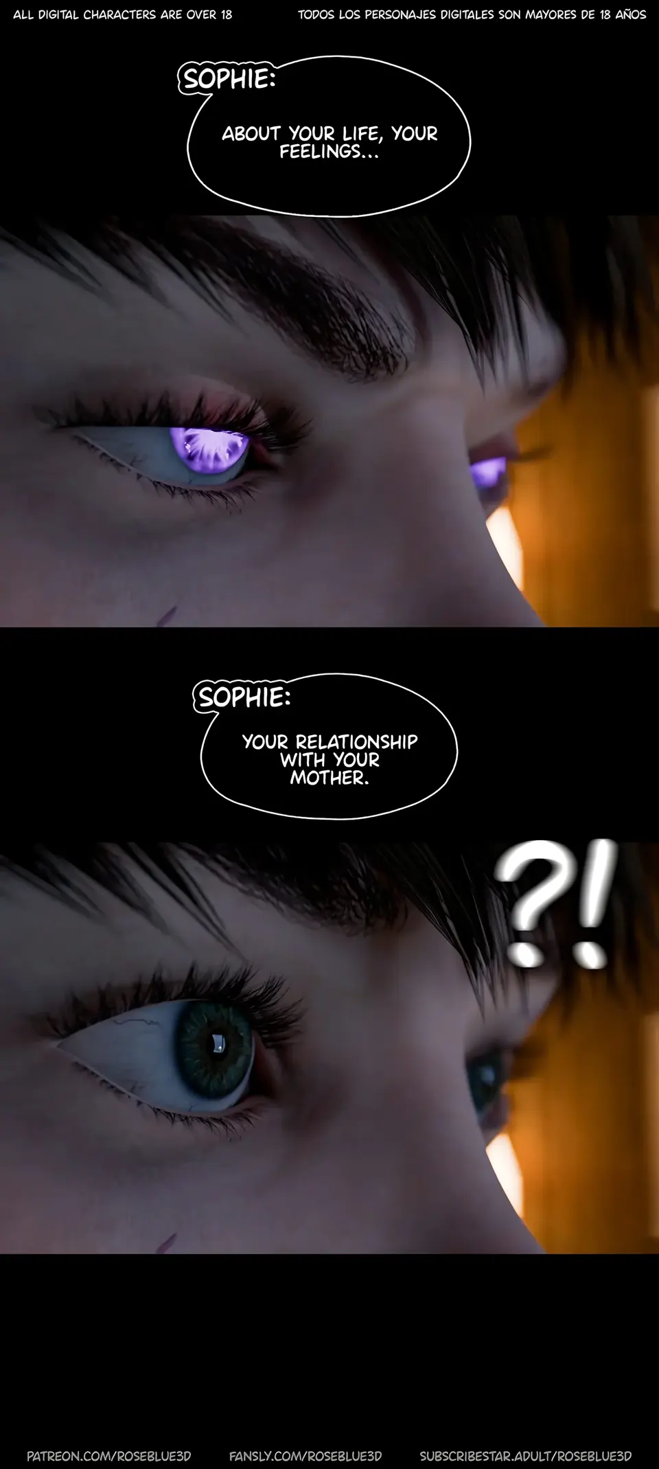 My Neighbor’s Widow 21-56 [RoseBlue3D] porn comic — Season 1, Chapter 38, page 28