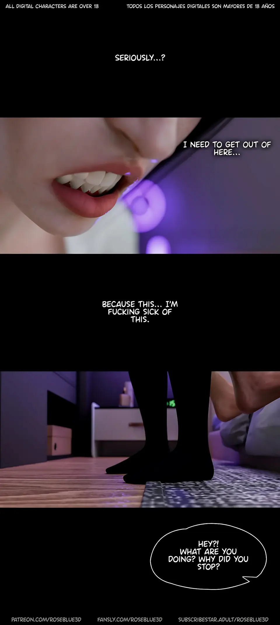 My Neighbor’s Widow 21-56 [RoseBlue3D] porn comic — Season 1, Chapter 38, page 37