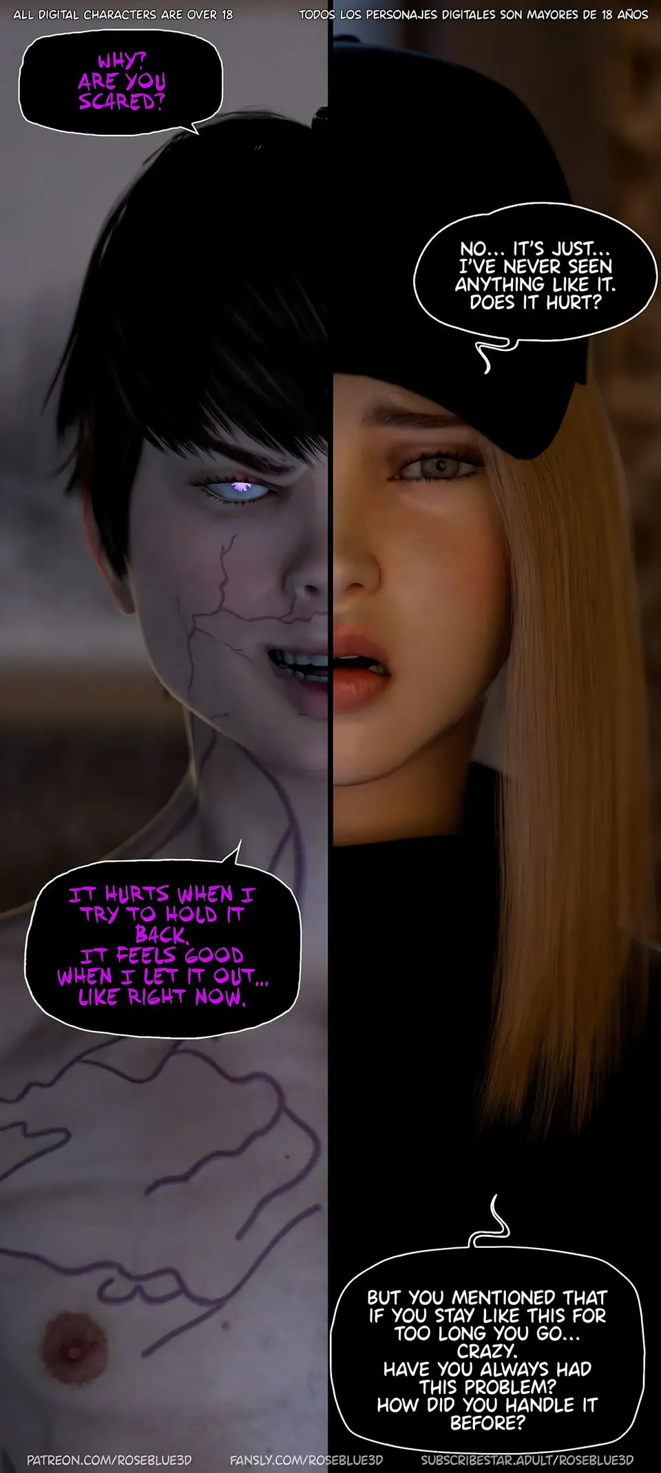 My Neighbor’s Widow 21-56 [RoseBlue3D] porn comic — Season 1, Chapter 38, page 62
