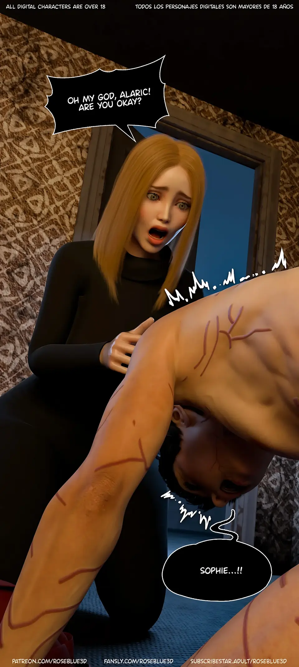 My Neighbor’s Widow 21-56 [RoseBlue3D] porn comic — Season 1, Chapter 38, page 73