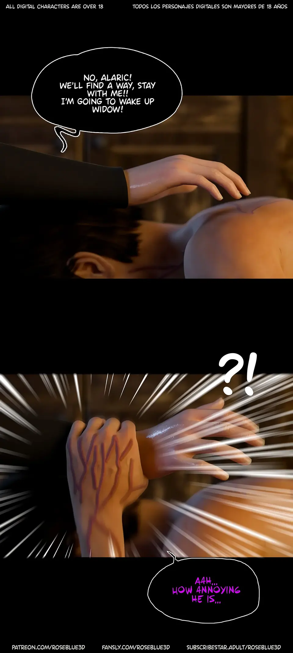 My Neighbor’s Widow 21-56 [RoseBlue3D] porn comic — Season 1, Chapter 38, page 77
