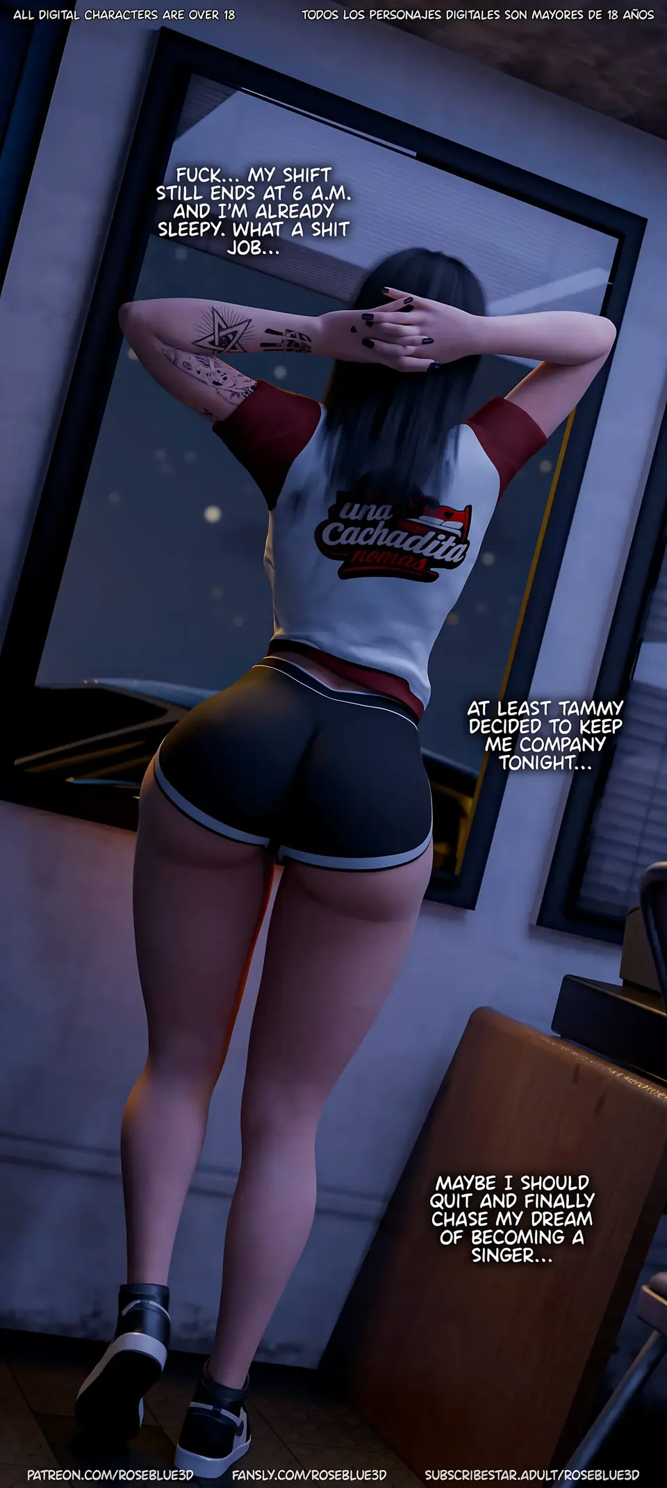 My Neighbor’s Widow 21-56 [RoseBlue3D] porn comic — Season 1, Chapter 39, page 13